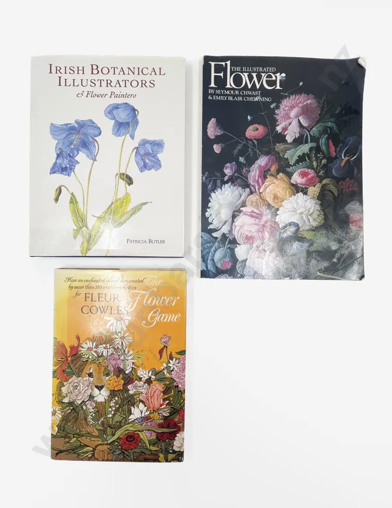 The Flower Game By Fleur Cowles & Two Others Image 1++