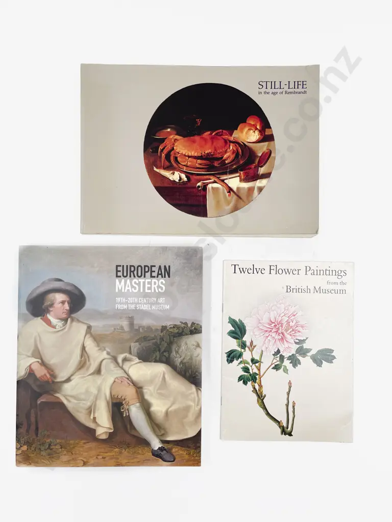 Three Volumes Relating To Fine Art Image 1++