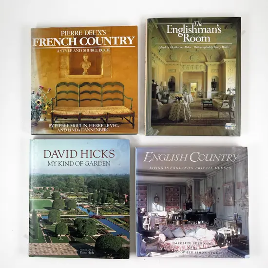 Four Gardening & Interiors Reference Books