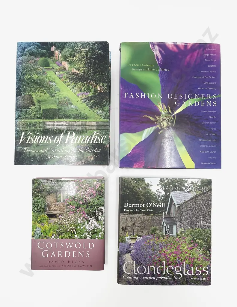 Four Modern Gardening Volumes Image 1++