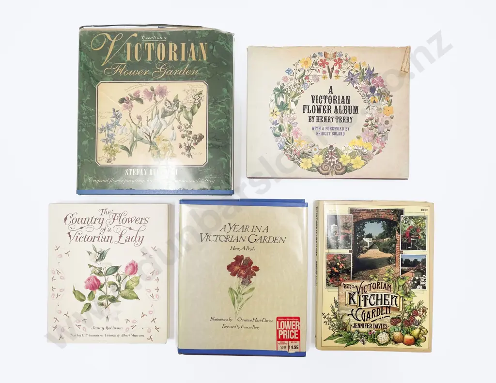 Five Books Relating to Victorian Gardening Image 1++