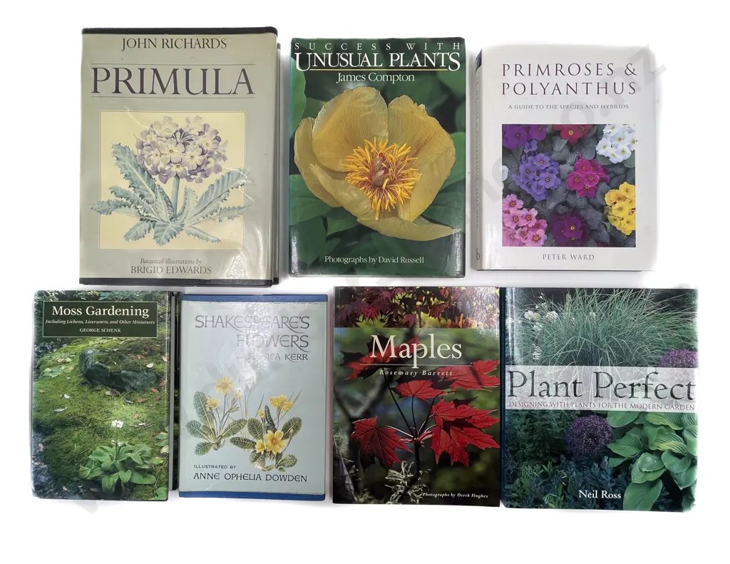 Seven Assorted Gardening Books Image 1++