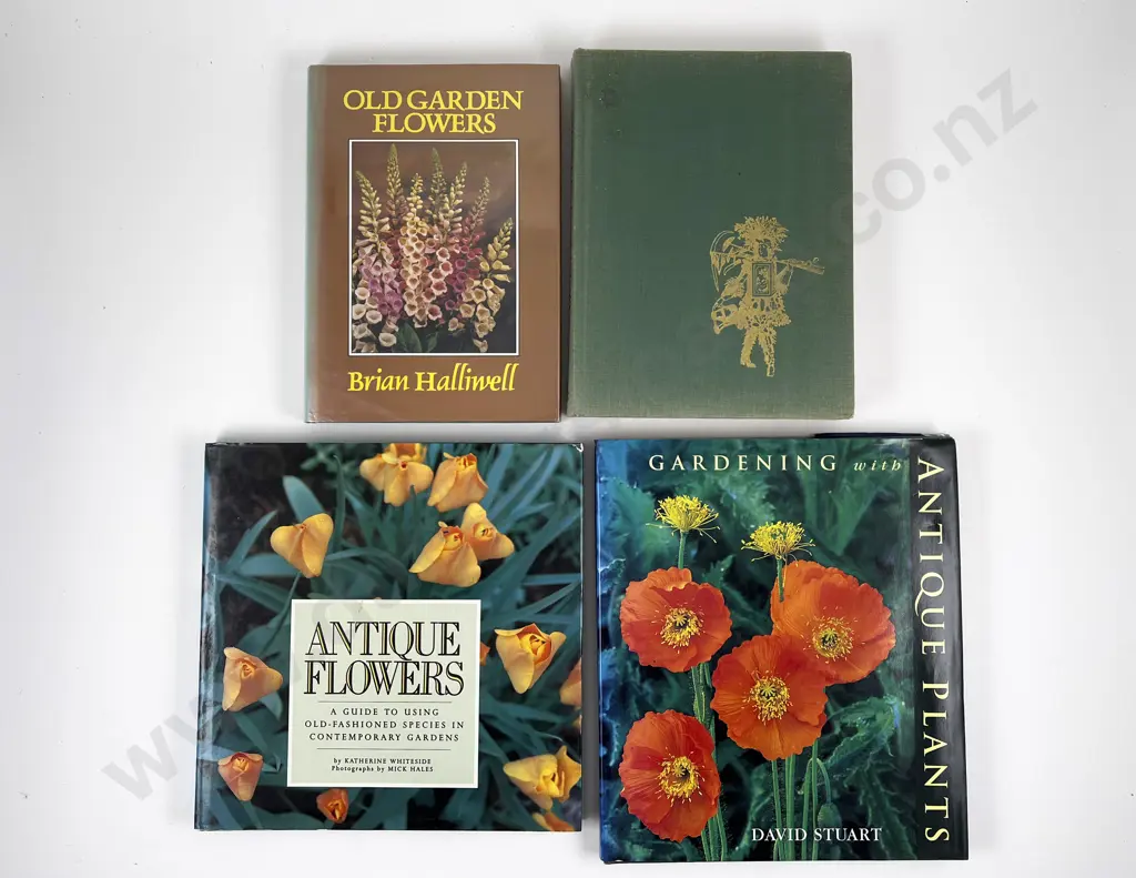 Antique Flowers by K Whiteside & Three Others Image 1++