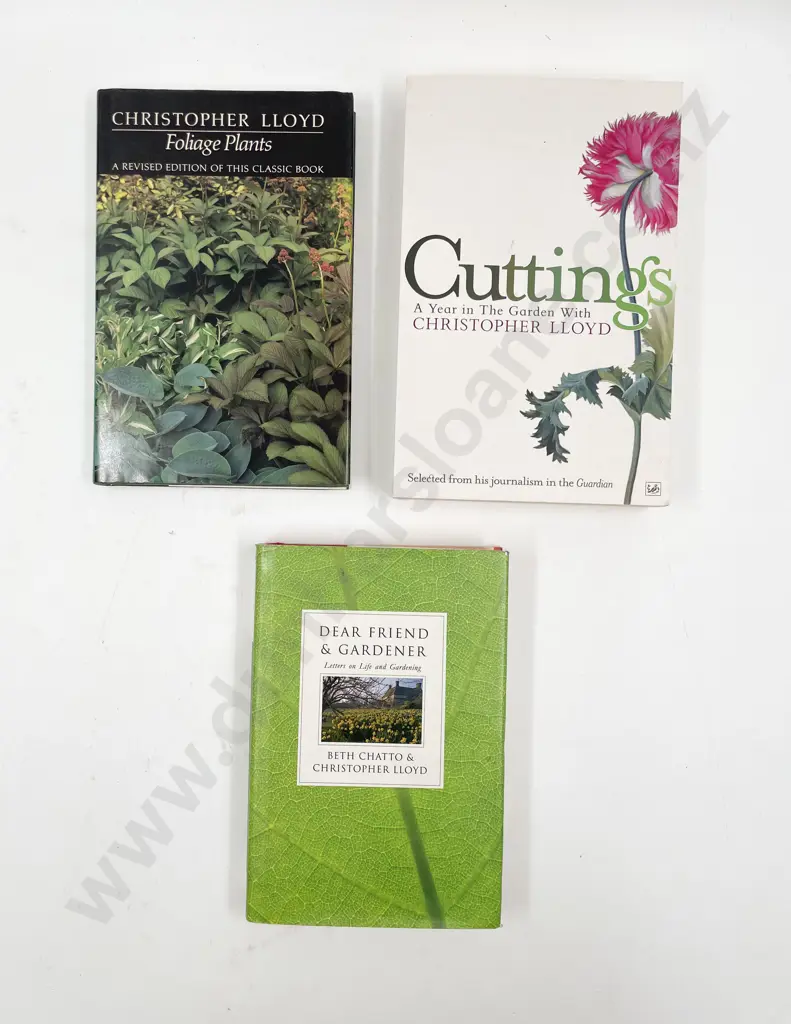 Three Volumes by Christopher Lloyd Image 1++