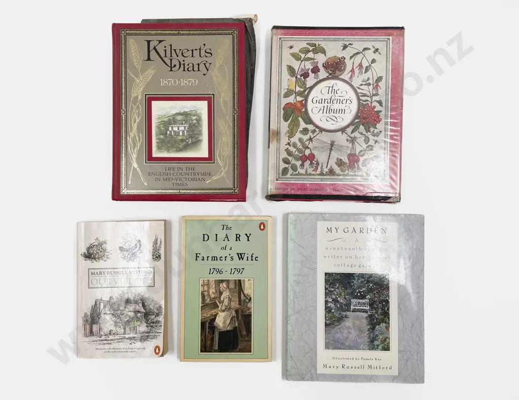 Five Assorted Historical Gardening Volumes Image 1++