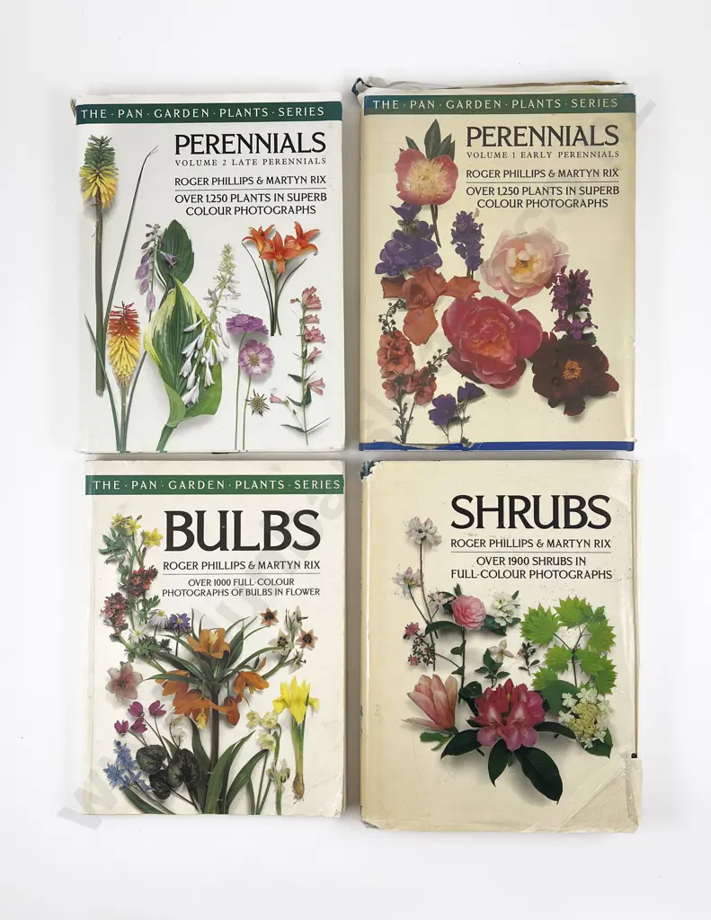Four Large Volumes by Roger Phillips & Martyn Rix Image 1++