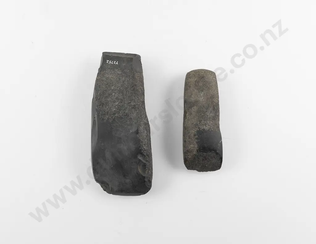 Two Pre-European Toki (Argillite) Image 1++