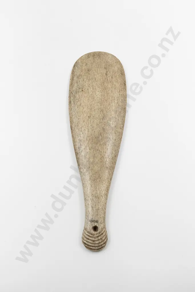 A Good Early 19th Century Patu Paraoa (Whalebone Hand Club) Image 1++