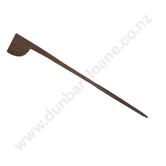 A 19th Century Tewhatewha (Long Handled Club)