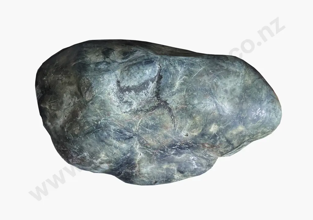 A Large Pounamu River Boulder Image 1++