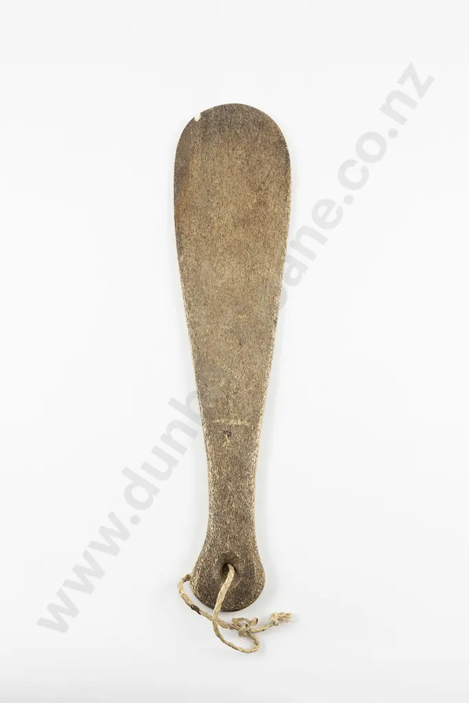 A 19th Century Patu Paraoa (Whalebone Hand Club) Image 1++