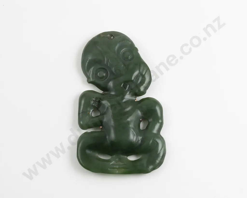 A Superb Large 18th Century Hei Tiki Image 1++