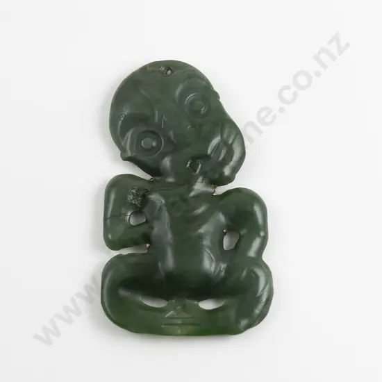 A Superb Large 18th Century Hei Tiki