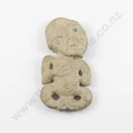 A Contemporary Whalebone Hei Tiki