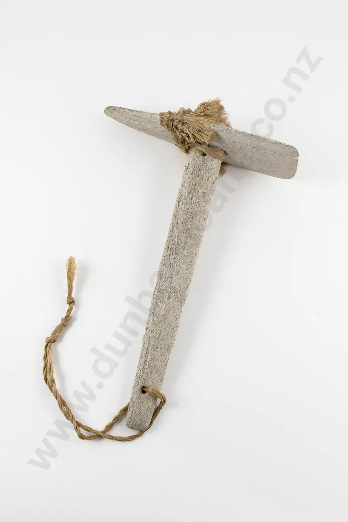 A Contemporary Whalebone Hand Axe Image 1++