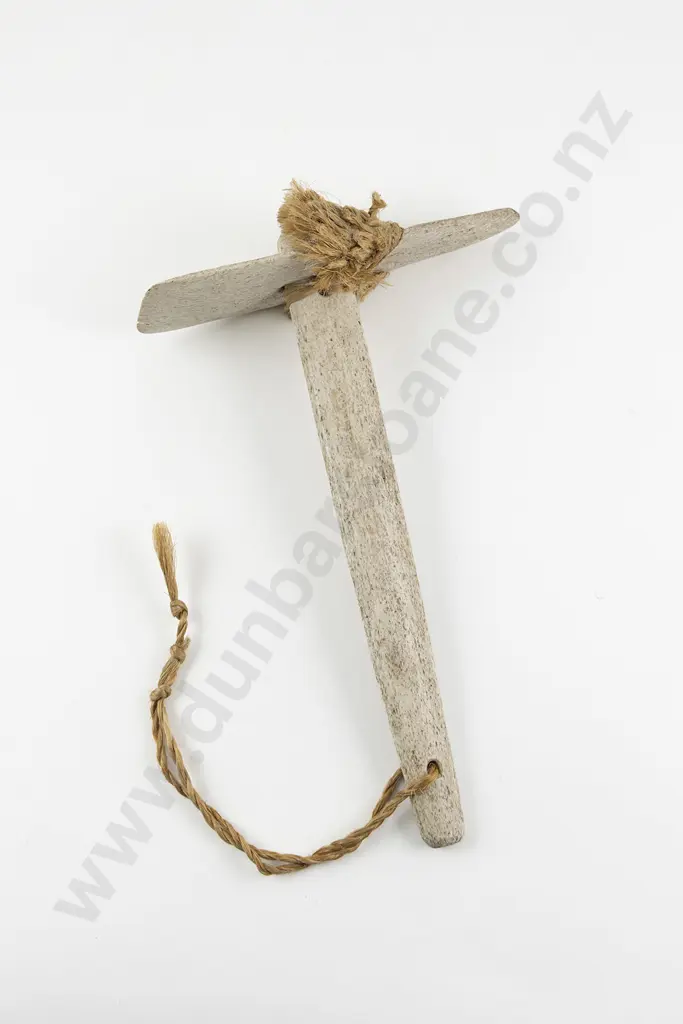 A Contemporary Whalebone Hand Axe Image 1++