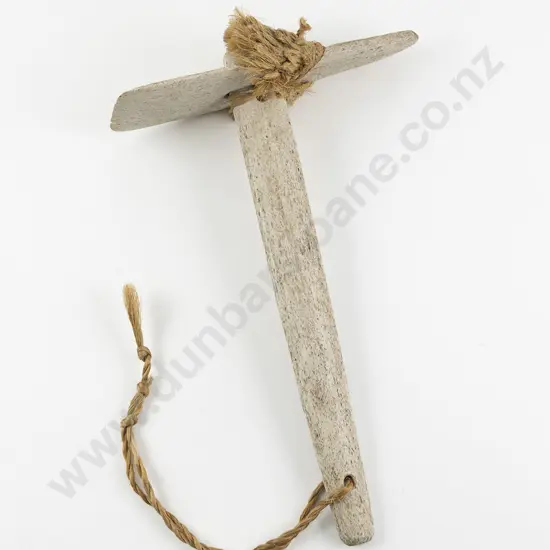 A Contemporary Whalebone Hand Axe