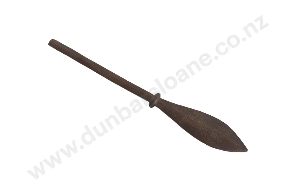 A 19th Century Tongan Paddle Club Image 1++