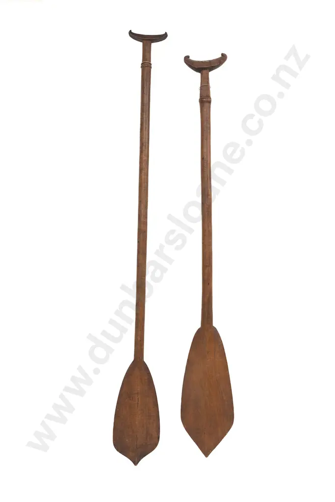 Two Bourgainville Island Paddles Image 1++