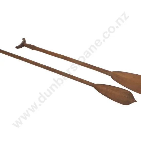 Two Bourgainville Island Paddles