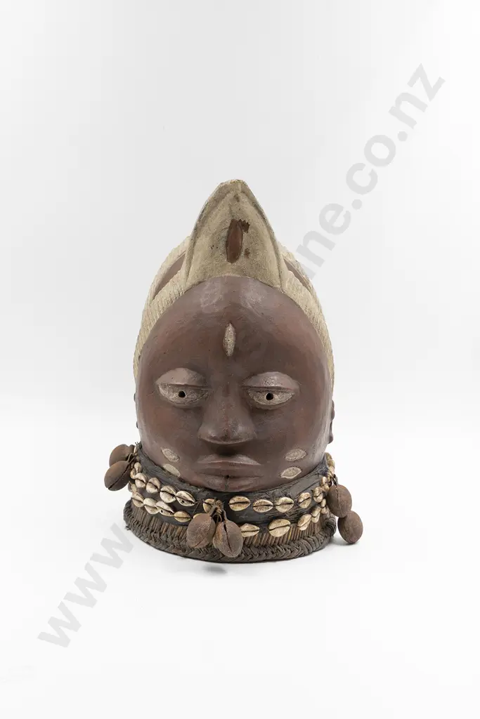 A Gelede Mask From The Yoruba People Image 1++