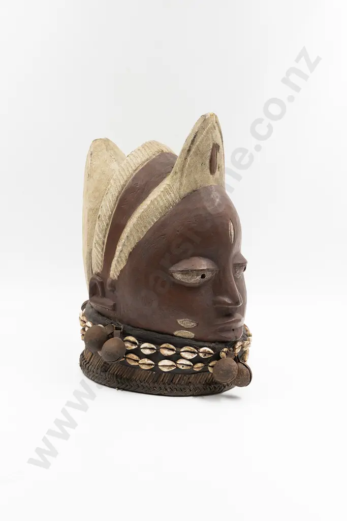 A Gelede Mask From The Yoruba People Image 1++
