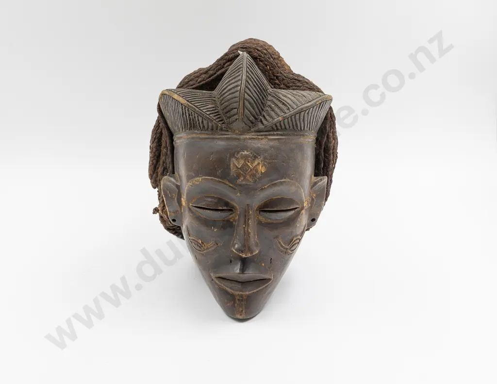 A Chokwe Mwana Pwo Mask From Angola Image 1++