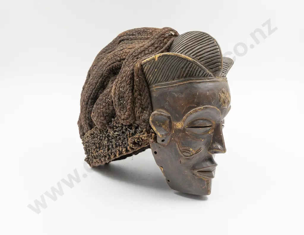 A Chokwe Mwana Pwo Mask From Angola Image 1++