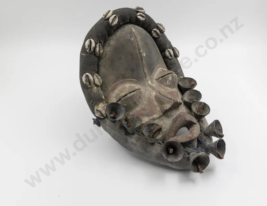 A Large Ceremonial Mask From The Dan People of Liberia Image 1++