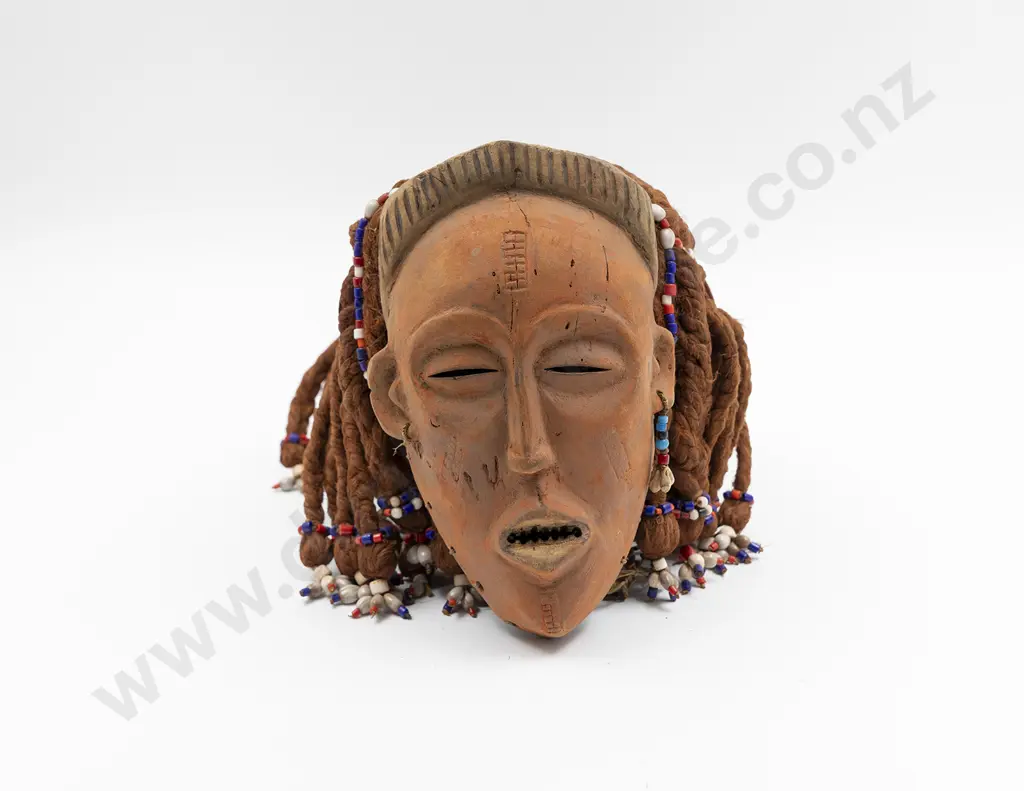 A Chokwe Mwana Pwo Mask From Angloa Image 1++