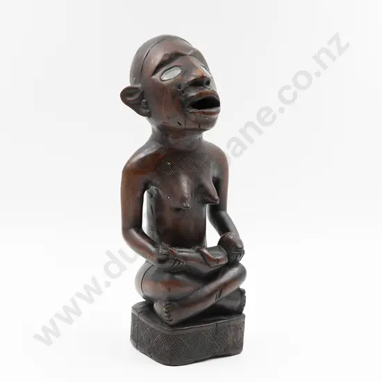 A Phemba Maternity Figure From the Yombe People Of Congo