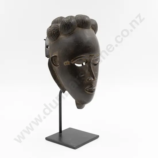 A Gba Gba Mask (Portrait Mask) From The Baule People