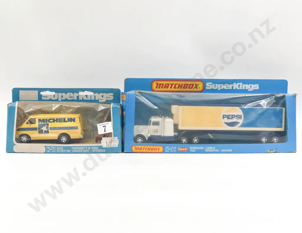 Matchbox Boxed Super King K-31 and K-11 Image 1++
