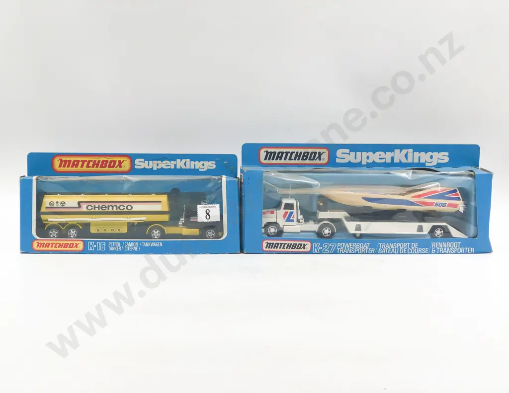 Matchbox Boxed Super King K-27 and K-16 Image 1++