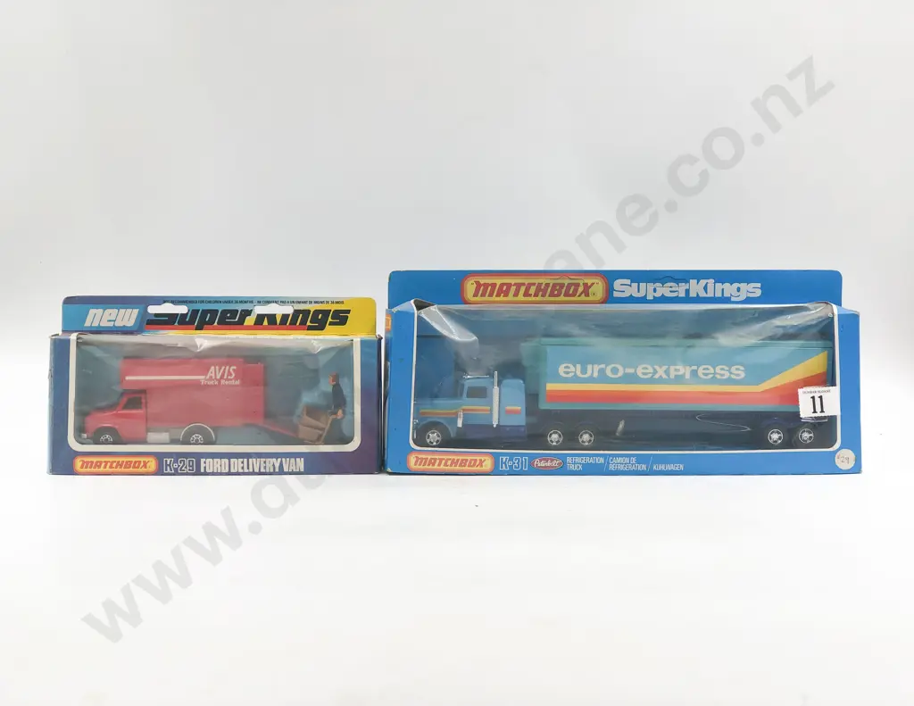 Matchbox Boxed Super King K-31 and K-29 Image 1++