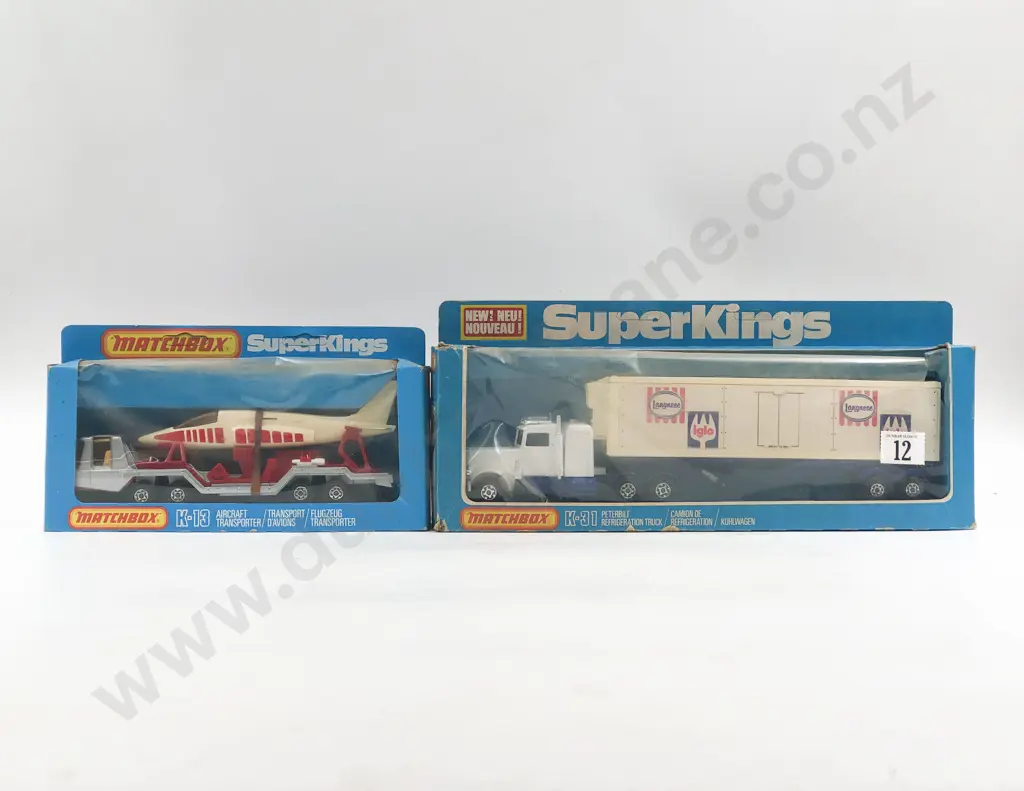 Matchbox Boxed Super King K-31 and K-13 Image 1++