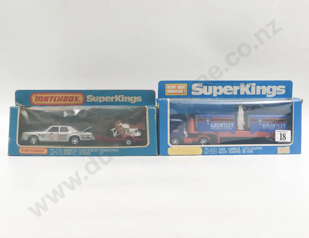 Matchbox Boxed Super King K-33 and K-91 Image 1++