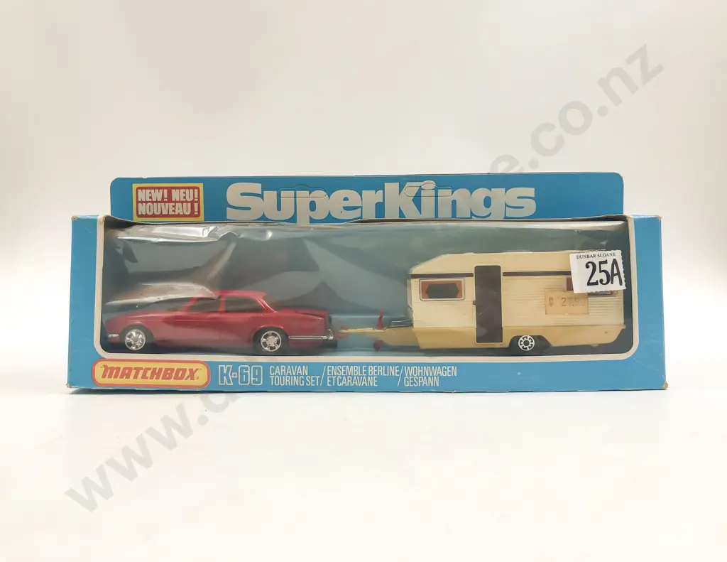 Matchbox Boxed Super King K-69 Caravan Touring Set Image 1++