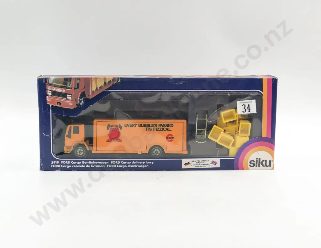 Siku Boxed 2918 Ford Cargo Delivery Lorry Image 1++