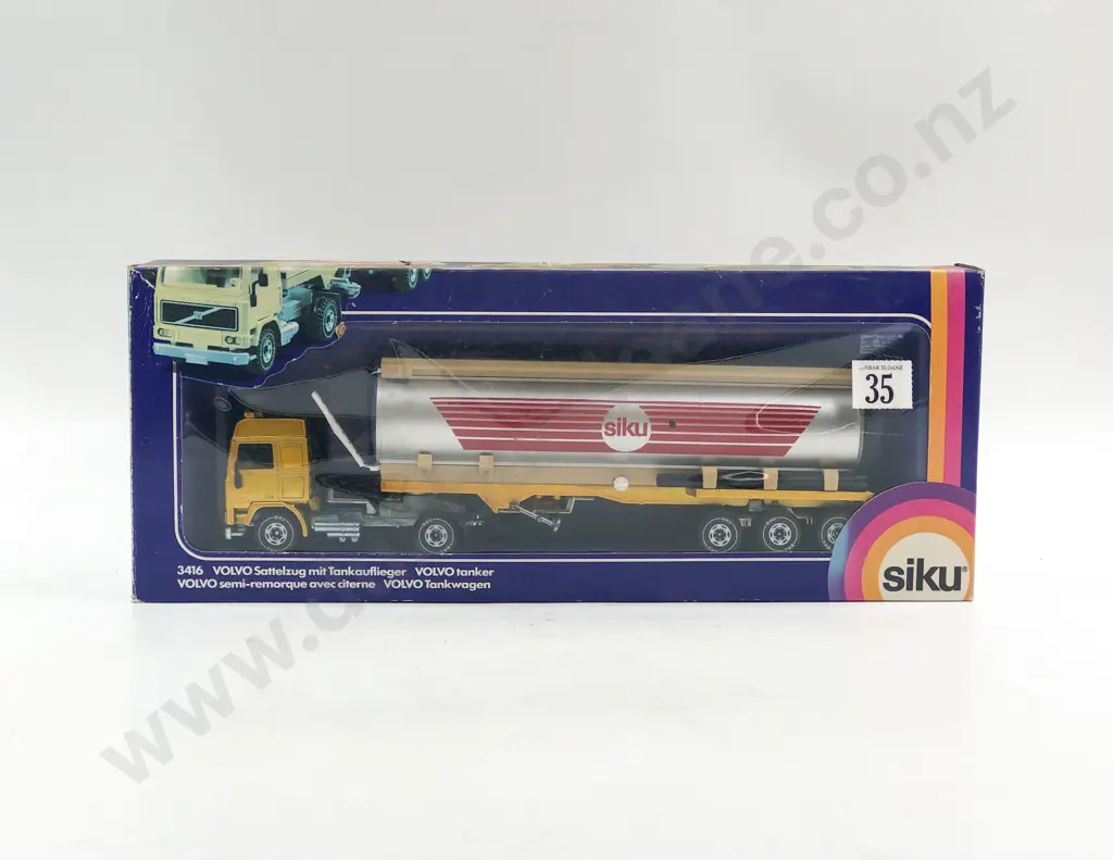 Siku Boxed 3416 Volvo Tanker Image 1++