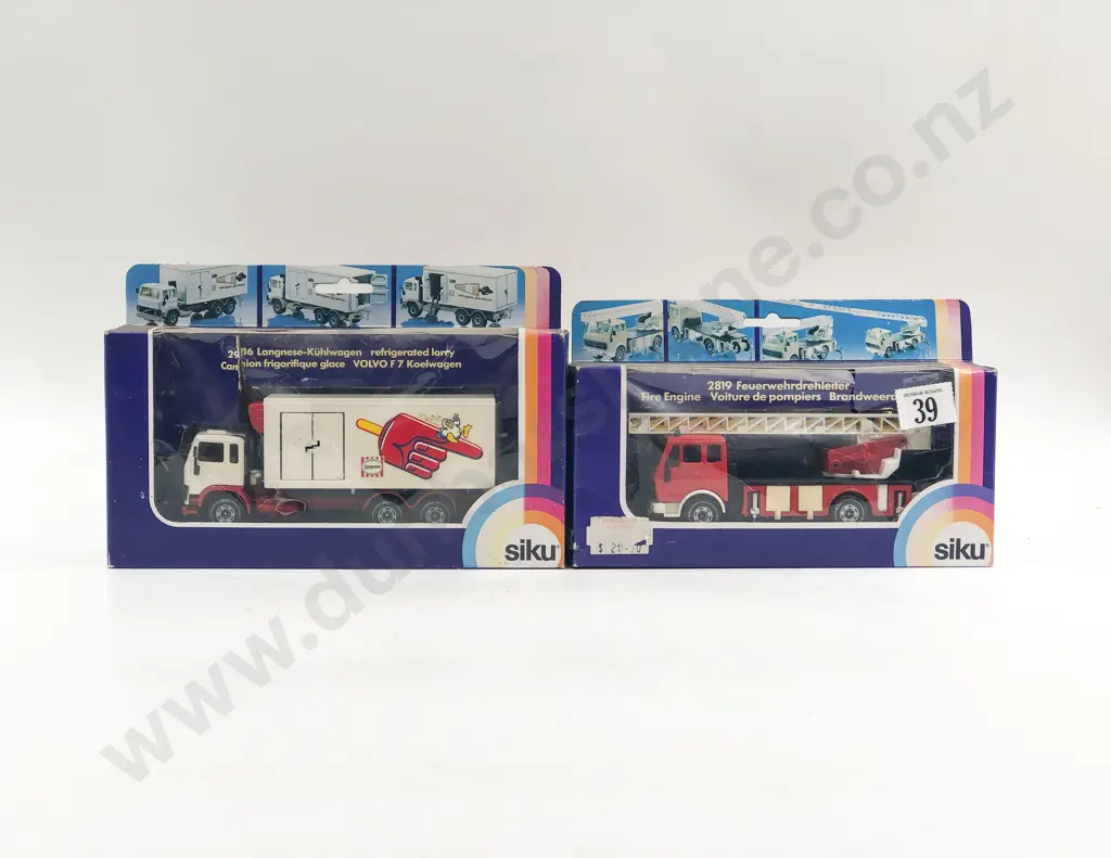 Siku Boxed 2819 & 2916 Models Image 1++
