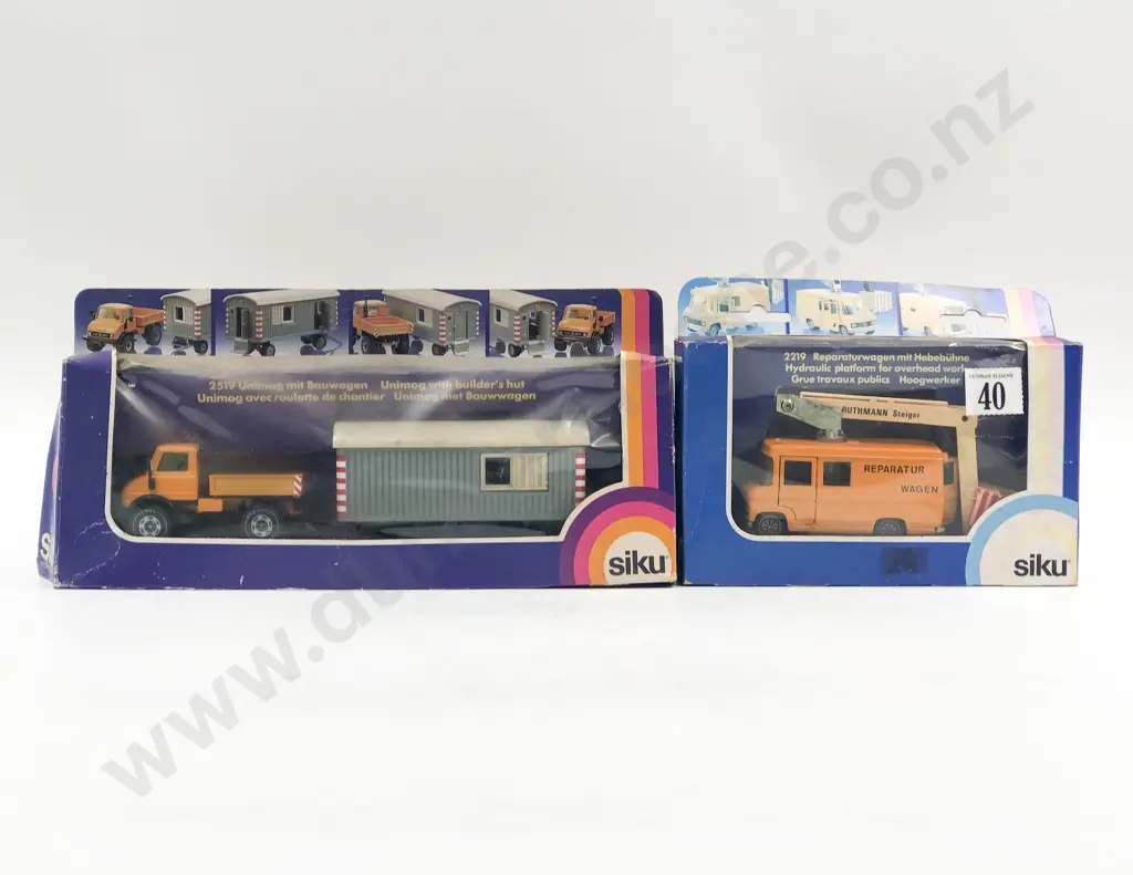 Siku Boxed 2219 & 2519 Models Image 1++