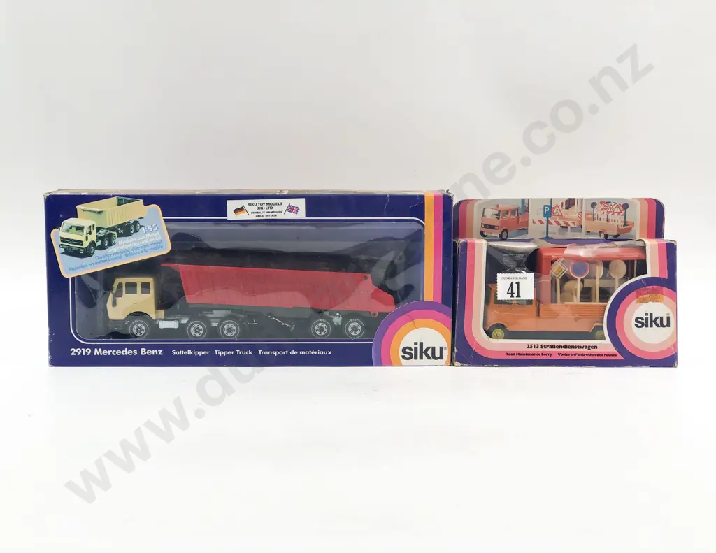 Siku Boxed 2513 & 2919 Models Image 1++