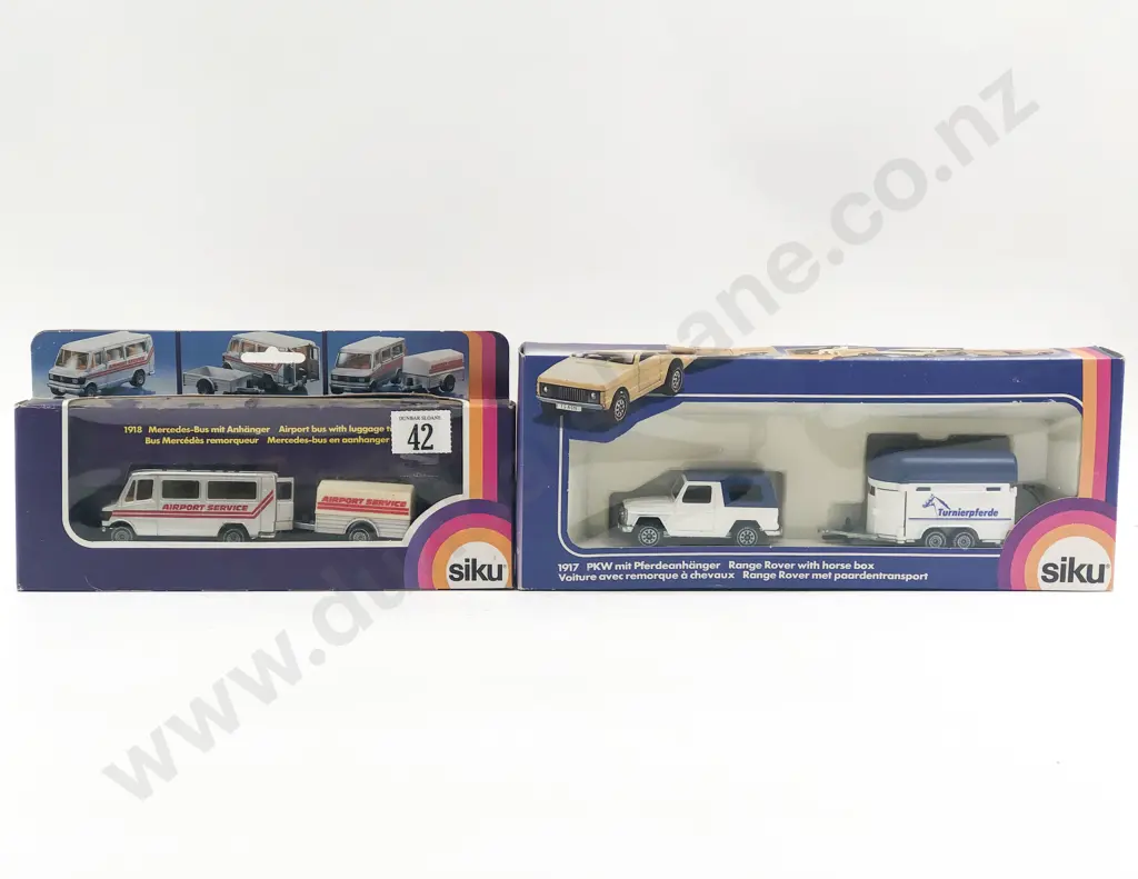 Siku Boxed 1918 & 1917 Models Image 1++