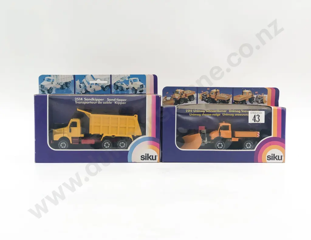 Siku Boxed 2212 & 2514 Models Image 1++