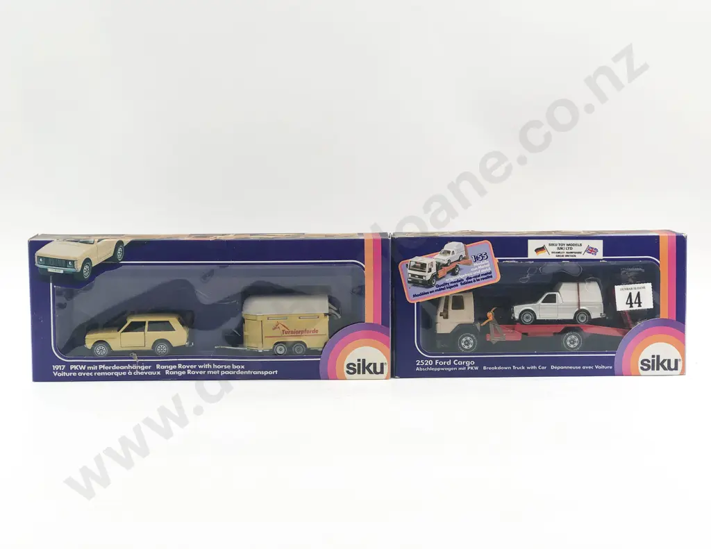 Siku Boxed 2520 & 1917 Models Image 1++