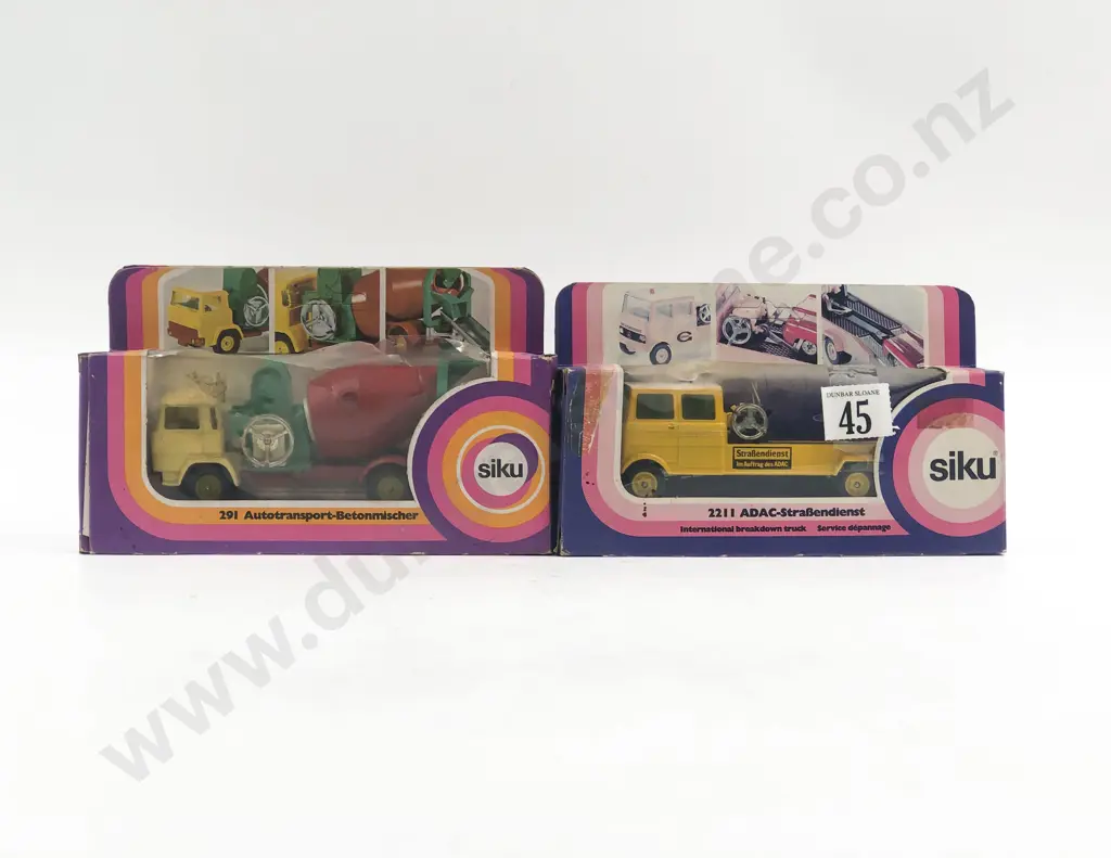 Siku Boxed 2211 & 2512 Models Image 1++