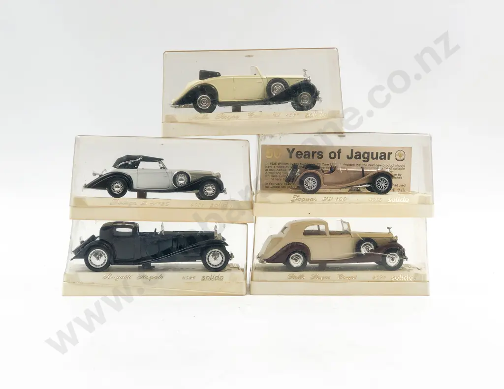 Five Solido Boxed Models Image 1++