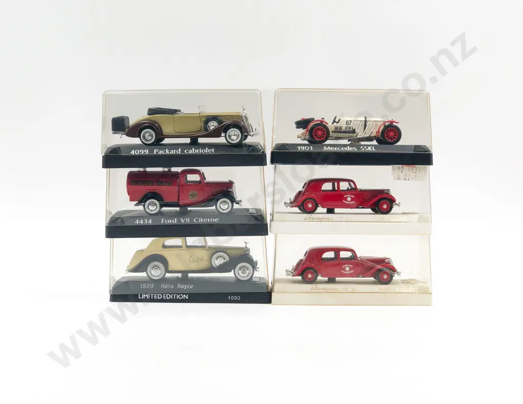 Six Solido Boxed Models Image 1++
