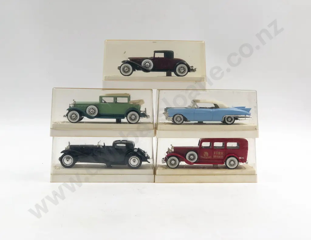 Five Solido Boxed Models Image 1++